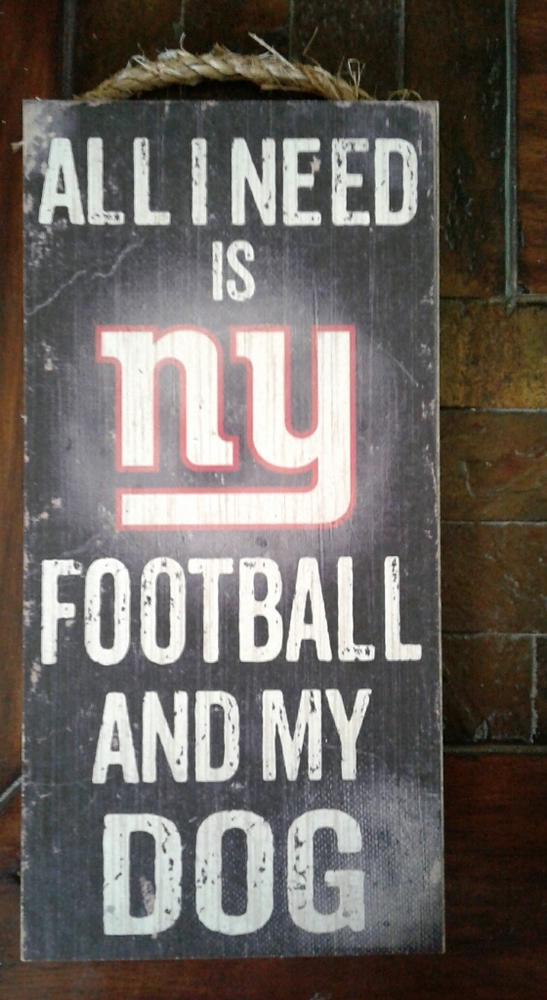 NY GIANTS Sign